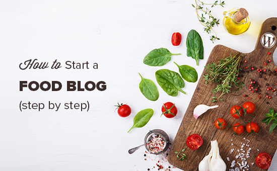 start a food blog